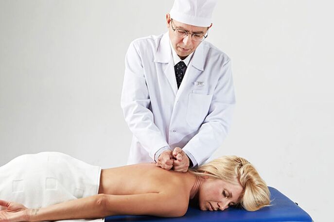 Massagem com inflamação da região cervical