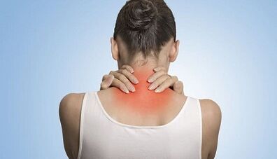 Sinais e sintomas de osteocondrose cervical